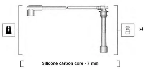 Ignition Cable Kit MAGNETI MARELLI 941295110882