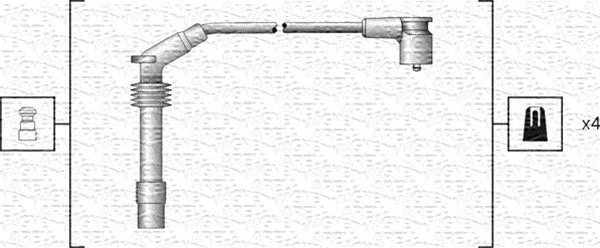 Ignition Cable Kit MAGNETI MARELLI 941318111159