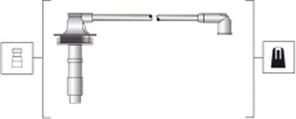Ignition Cable Kit MAGNETI MARELLI 941318111279