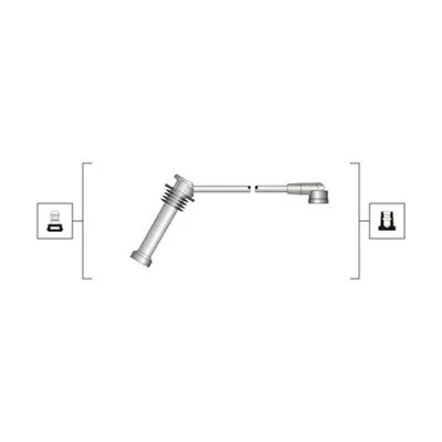 Ignition Cable Kit MAGNETI MARELLI 941319170007