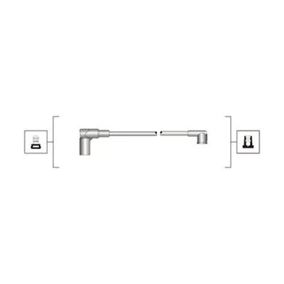 Conjunto de cabos de ignição MAGNETI MARELLI 941319170008