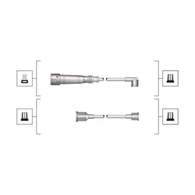 Ignition Cable Kit MAGNETI MARELLI 941319170011