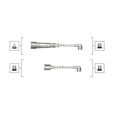 Conjunto de cabos de ignição MAGNETI MARELLI 941319170023