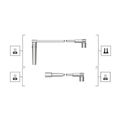 Conjunto de cabos de ignição MAGNETI MARELLI 941319170044