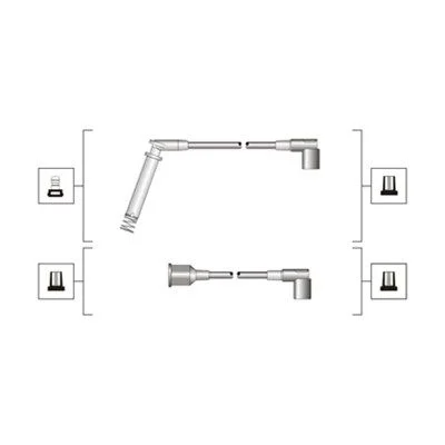 Ignition Cable Kit MAGNETI MARELLI 941319170045