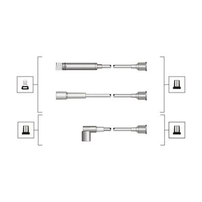 Ignition Cable Kit MAGNETI MARELLI 941319170047