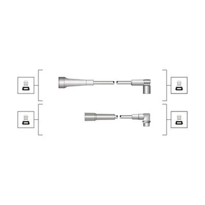 Ignition Cable Kit MAGNETI MARELLI 941319170051