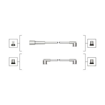 Ignition Cable Kit MAGNETI MARELLI 941319170060