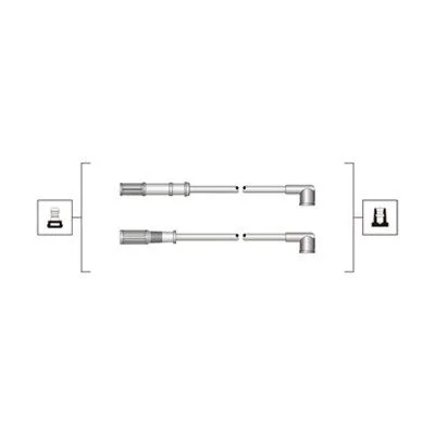 Ignition Cable Kit MAGNETI MARELLI 941319170068