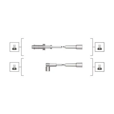 Ignition Cable Kit MAGNETI MARELLI 941319170069
