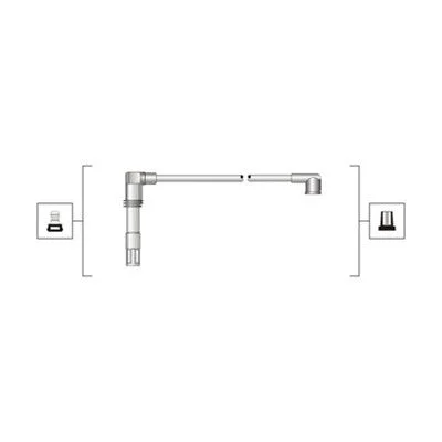 Ignition Cable Kit MAGNETI MARELLI 941319170081