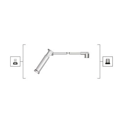 Ignition Cable Kit MAGNETI MARELLI 941319170084