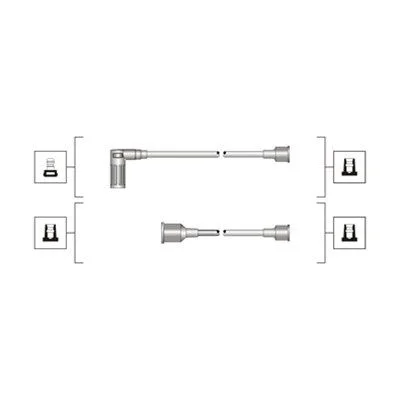 Conjunto de cabos de ignição MAGNETI MARELLI 941319170094