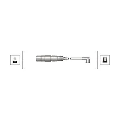 Conjunto de cabos de ignição MAGNETI MARELLI 941319170096