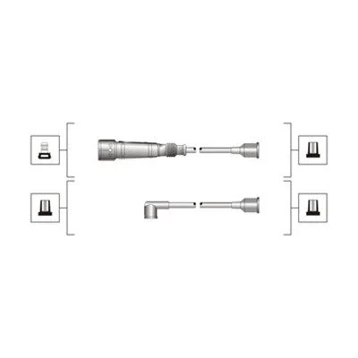 Ignition Cable Kit MAGNETI MARELLI 941319170103