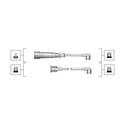 Ignition Cable Kit MAGNETI MARELLI 941319170114