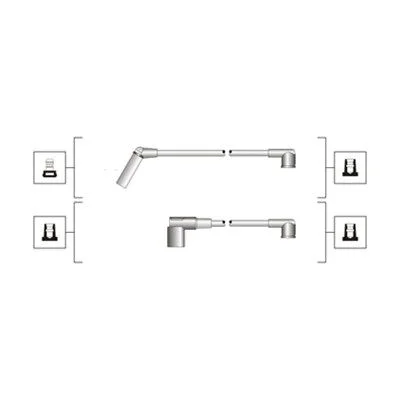 Ignition Cable Kit MAGNETI MARELLI 941319170117